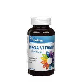 Vitaking Mega Vitamin tabletta Tiniknek  (90 Tabletta)