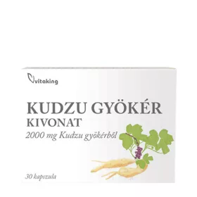   Vitaking Kudzu kivonat 70 mg - 2000 mg kudzu gyökérből  (30 Kapszula)