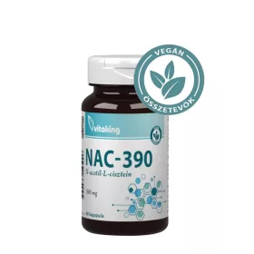 Vitaking NAC-390 (N-acetil-L-cisztein) 390 mg (60 Kapszula)