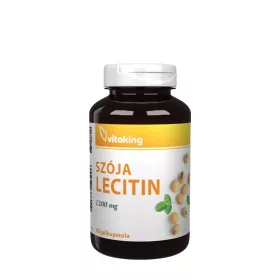 Vitaking Szója Lecitin 1200 mg (80 Lágykapszula)