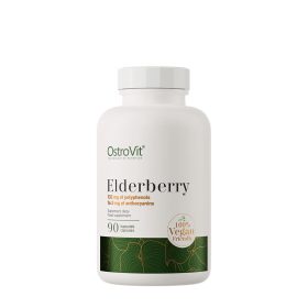 OstroVit Elderberry VEGE - Bodza Kivonat (90 Kapszula)