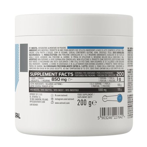 OstroVit  Inositol 200 g Natural - Inozitol por (200 g)