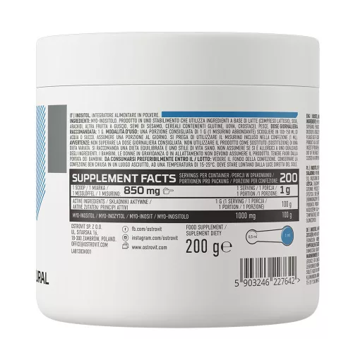 OstroVit  Inositol 200 g Natural - Inozitol por (200 g)