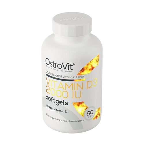 OstroVit D3-Vitamin 2000 NE (60 Lágykapszula)