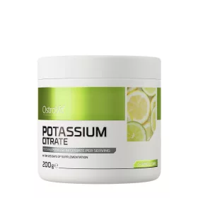   OstroVit Potassium Citrate 200 g Citromos Lime ízű - Kálium-citrát (200 g)