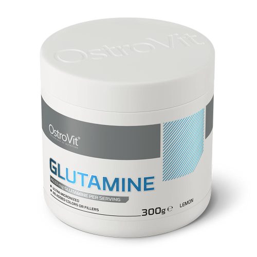 OstroVit L-Glutamin por (300 g, Citrom)