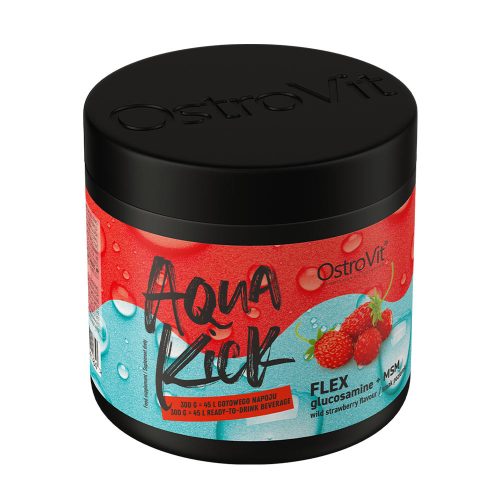 OstroVit Aqua Kick Flex - Eper Ízű (300 g)