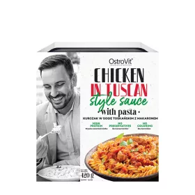   OstroVit Készétel - Csirkehús toszkán szószban tésztával (420 g)