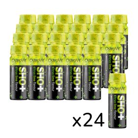   OstroVit Pre Workout Shot - Edzés Előtti Ital (24 x 80 ml, Lime)