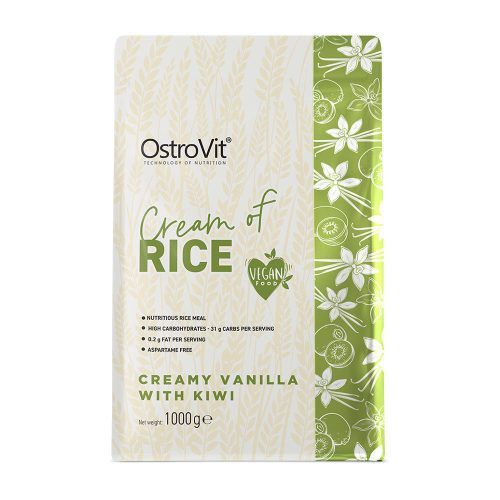 OstroVit Cream of Rice - Desszert (1000 g, Krémes Vanília Kivivel)