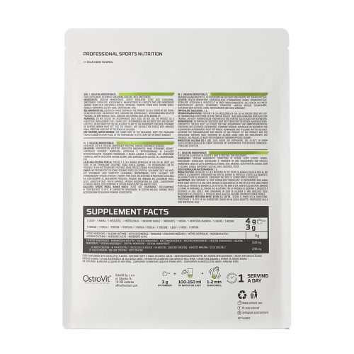 OstroVit Kreatin monohidrát por (300 g, Zöld Alma)