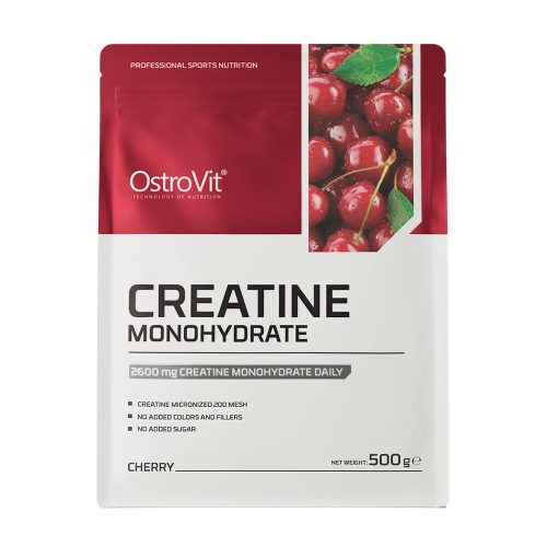 OstroVit Kreatin monohidrát por (500 g, Cseresznye)