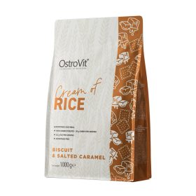   OstroVit Cream of Rice - Desszert fagyasztva szárított gyümölcsökkel (1000 g, Biscuit and Salted Caramel)
