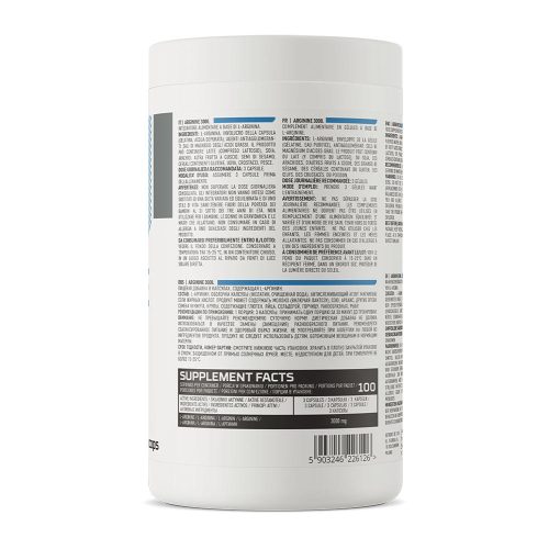 OstroVit Arginine 3000 (300 Kapszula)