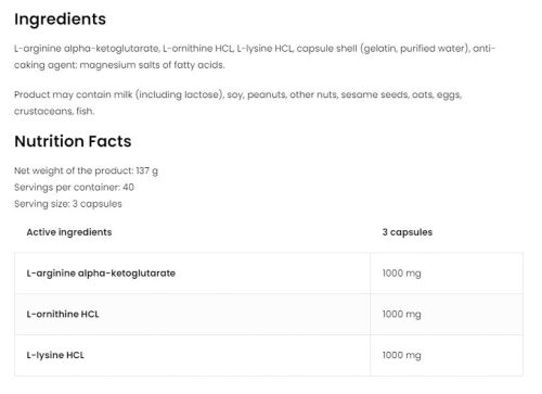 OstroVit AOL 3000 MG (120 Kapszula)