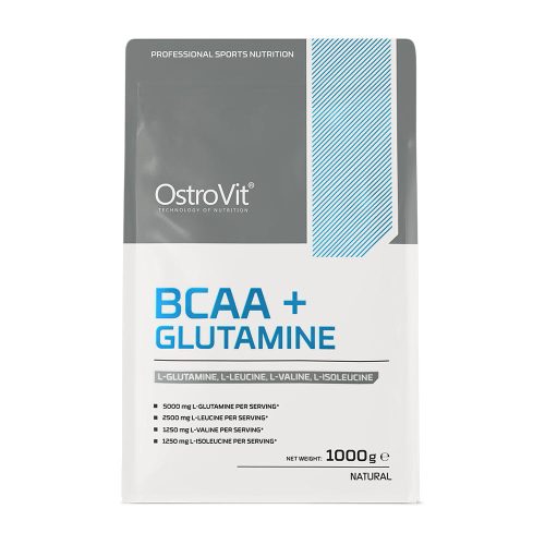 OstroVit BCAA + Glutamine (1000 g, Natúr)