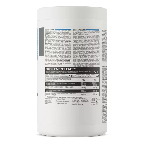OstroVit BCAA + Glutamine (500 g, Citrom)