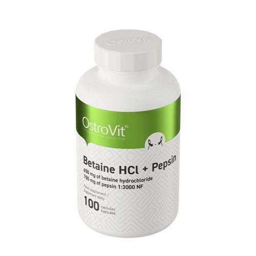 OstroVit Betaine HCL + Pepsin (100 Kapszula)