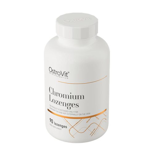 OstroVit Chromium Szopogató Tabletta (90 szopogatótabletta, Multifruit)