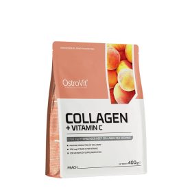 OstroVit Kollagén + C-vitamin (400 g, Őszibarack)