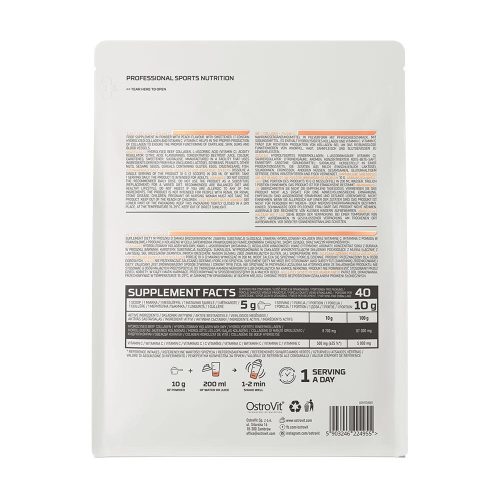 OstroVit Kollagén + C-vitamin (400 g, Őszibarack)