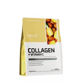 OstroVit Kollagén + C-vitamin (400 g, Ananász)