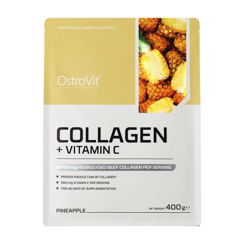 OstroVit Kollagén + C-vitamin (400 g, Ananász)