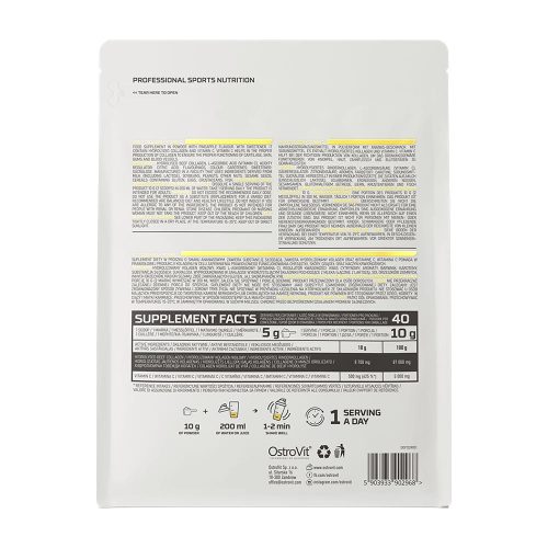 OstroVit Kollagén + C-vitamin (400 g, Ananász)