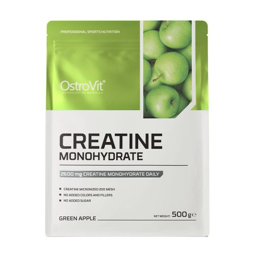 OstroVit Kreatin monohidrát por (500 g, Zöld Alma)
