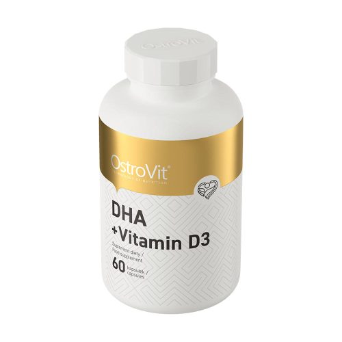 OstroVit DHA + D3-vitamin (60 Kapszula)