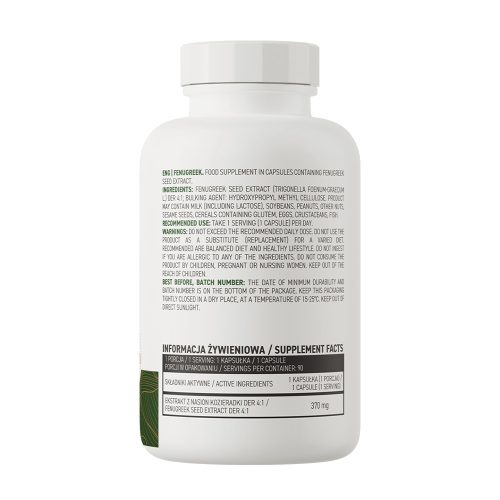 OstroVit Vegán Görögszéna (90 Kapszula)