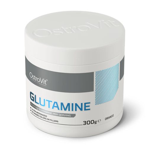 OstroVit Glutamin Por (300 g, Narancs)