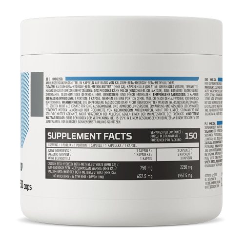 OstroVit HMB 2250 mg (150 Kapszula)