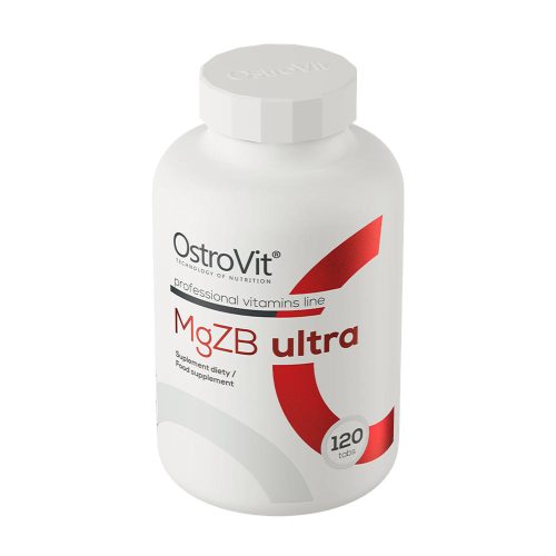 OstroVit MgZB Ultra - Magnézium, Cink, B6-vitamin (120 Tabletta)