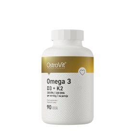 OstroVit Omega 3 D3 + K2 (90 Kapszula)