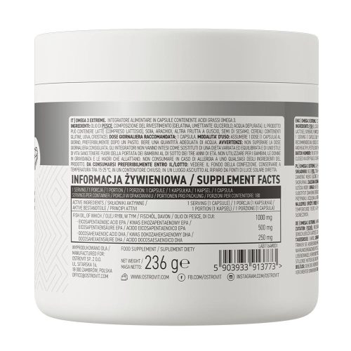 OstroVit Omega 3 Extreme (180 Kapszula)