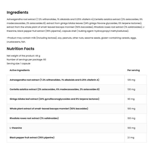OstroVit Aadapto Aid (60 Kapszula)