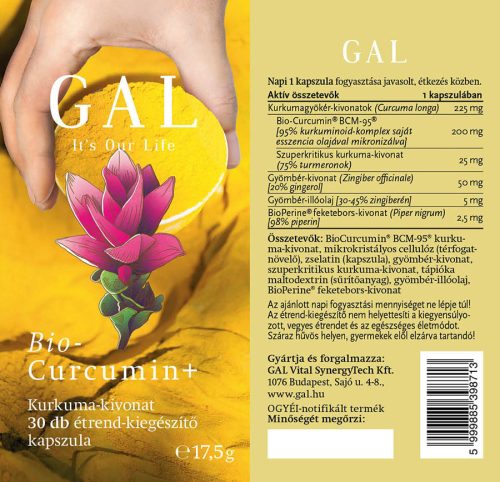 GAL Biocurcumin+ (30 Kapszula)