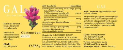 GAL Curcugreen Forte (60 Kapszula)