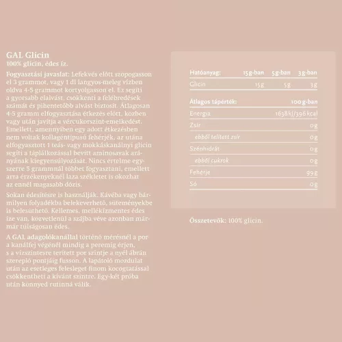 GAL Glicin (250 g)