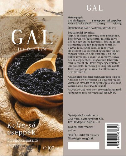 GAL Kolin-só cseppek (100 ml)