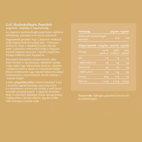 GAL Marhakollagén Peptidek Argentin (300 g)