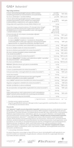 GAL GAL+ Babaváró (új recept) (30 Adag)