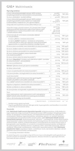GAL GAL+ Multivitamin [új recept] (205.9 g)