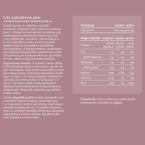 GAL Laktoferrin plus (120 g)