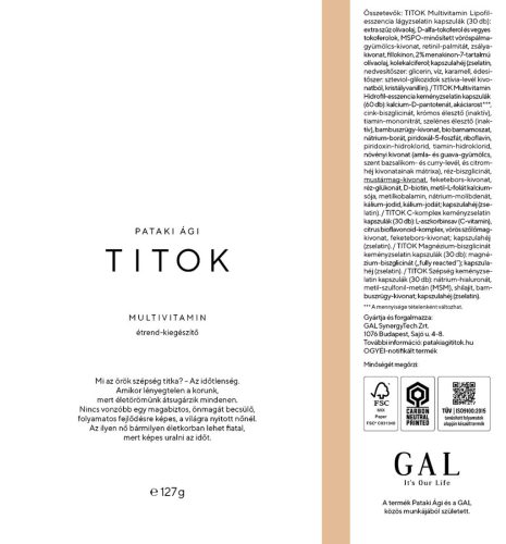 GAL TITOK Multivitamin (127 g)