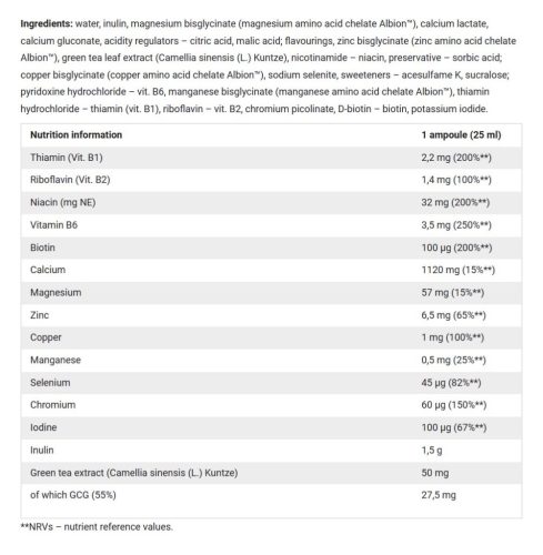 Olimp Sport Vita-Min Multiple Sport Shot - Multivitamin ital (25 ml, Citrus)