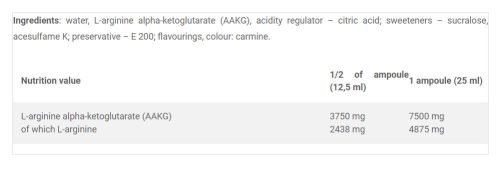 Olimp Sport AAKG 7500 Extreme Shot (9 x 25 ml, Cseresznye)