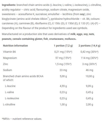 Olimp Sport BCAA 20:1:1 Xplode Por (200 g, Cola)