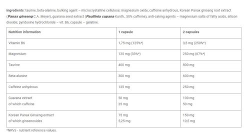 Olimp Sport Amok Power Caps (60 Kapszula)